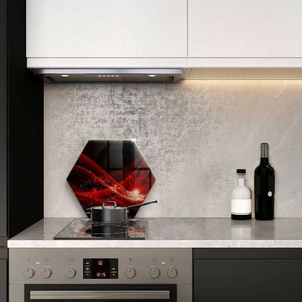 Cache plaque de cuisson Abstraction moderne