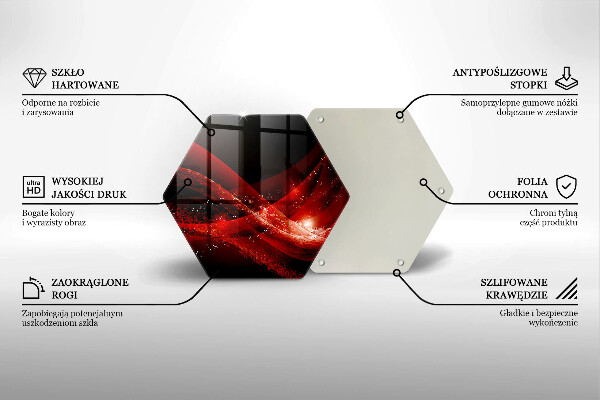 Cache plaque de cuisson Abstraction moderne