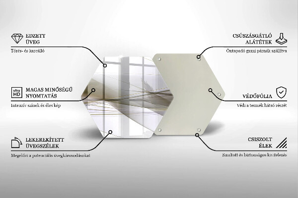 Cache plaque de cuisson Conception de lignes abstraites