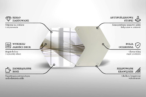 Cache plaque de cuisson Conception de lignes abstraites