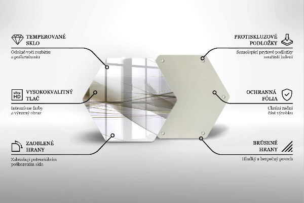 Cache plaque de cuisson Conception de lignes abstraites