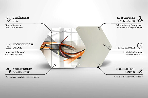 Cache plaque de cuisson Formes modernes