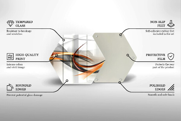 Cache plaque de cuisson Formes modernes
