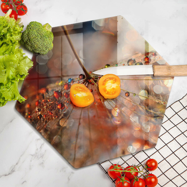 Cache plaque de cuisson Pissenlit mouillé