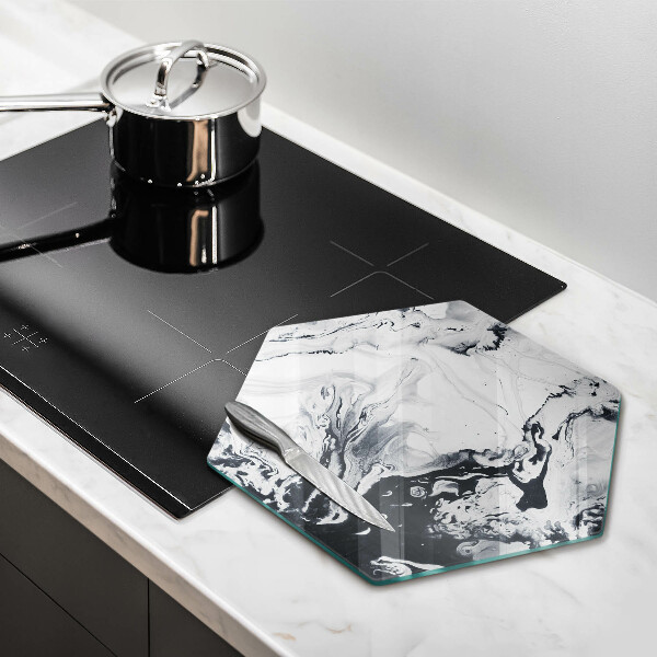 Cache plaque de cuisson Abstraction d'encre