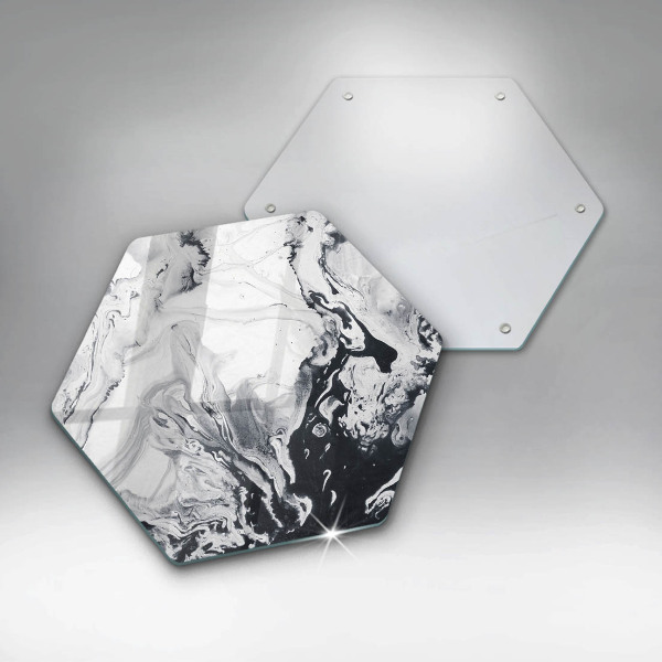 Cache plaque de cuisson Abstraction d'encre