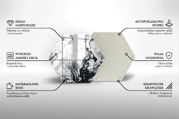 Cache plaque de cuisson Abstraction d'encre