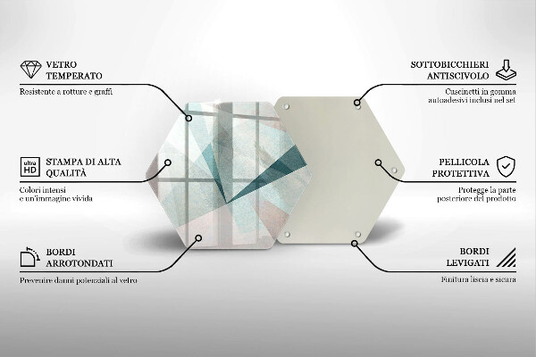 Cache plaque de cuisson Abstraction nette