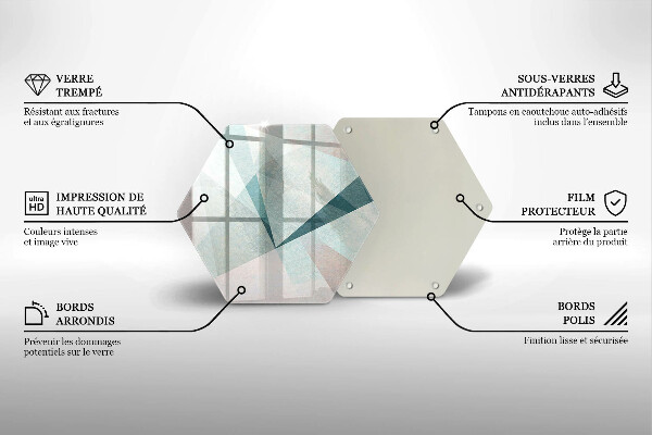 Cache plaque de cuisson Abstraction nette