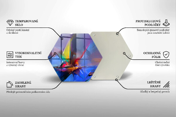 Cache plaque de cuisson Abstraction peinte