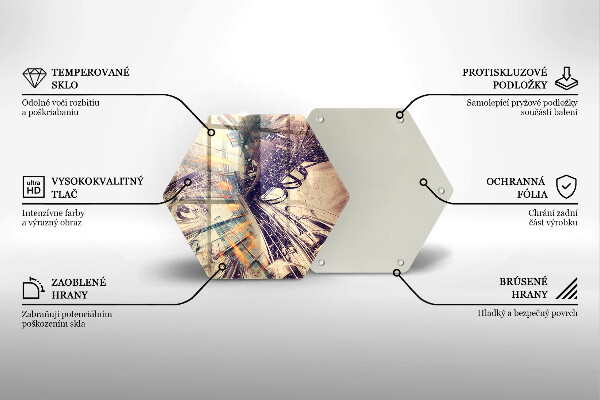 Cache plaque de cuisson Composition moderne