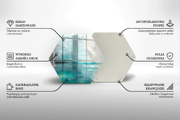 Cache plaque de cuisson Fond d'abstraction de peinture