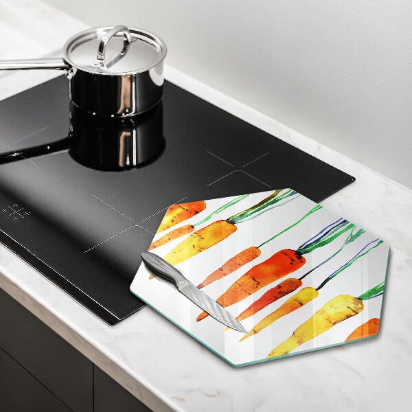 Protection plaque induction Illustration de carotte