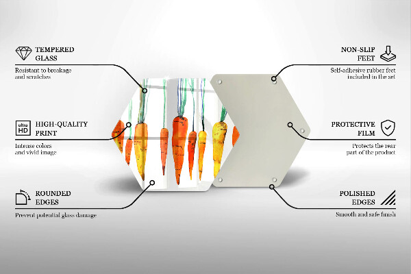 Protection plaque induction Illustration de carotte
