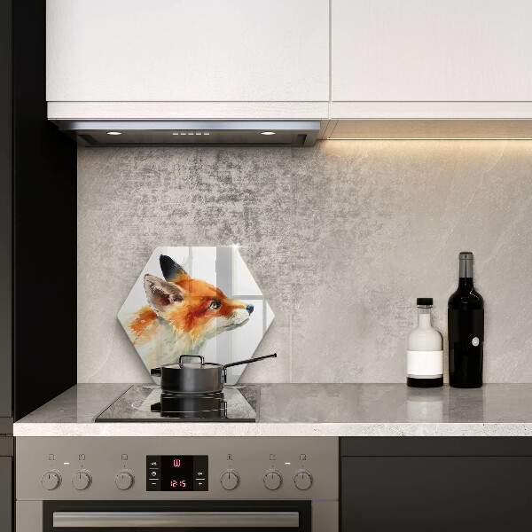 Protection plaque induction Renard peint