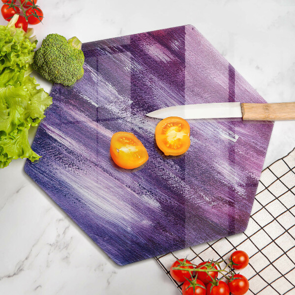 Protection plaque induction Peinture abstraite