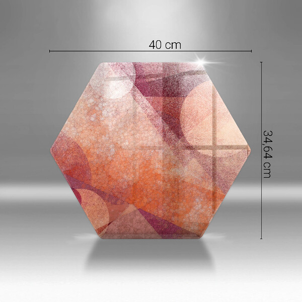 Protection plaque induction Art abstrait