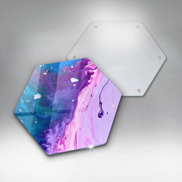 Protection plaque induction Encres d'abstraction