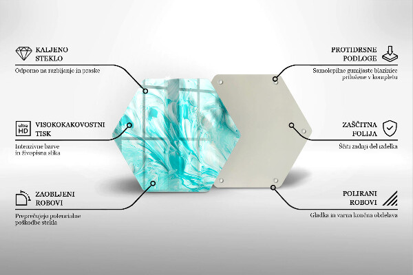 Protection plaque induction Peintures abstraites