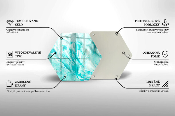 Protection plaque induction Peintures abstraites