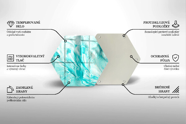 Protection plaque induction Peintures abstraites