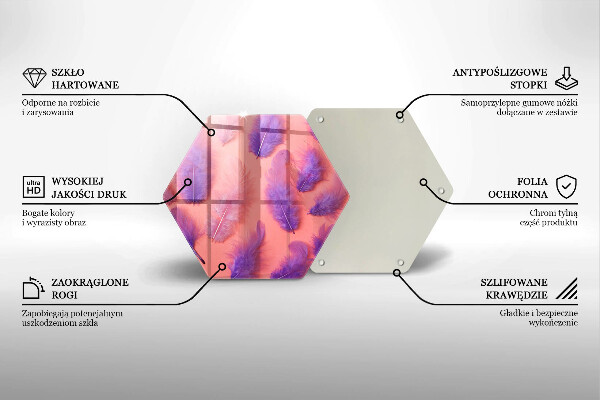 Protection plaque induction Plumes moelleuses