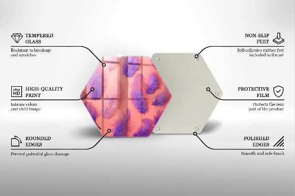 Protection plaque induction Plumes moelleuses