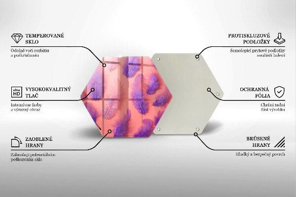 Protection plaque induction Plumes moelleuses