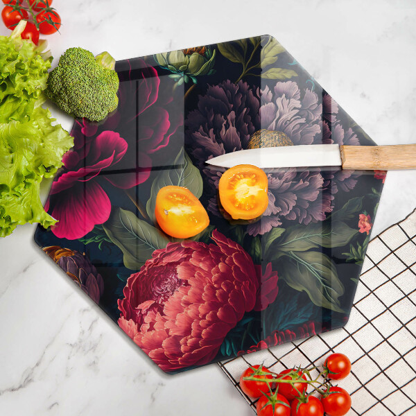 Protection plaque induction Belles fleurs