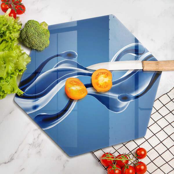 Protège plaque de cuisson Abstraction fluide