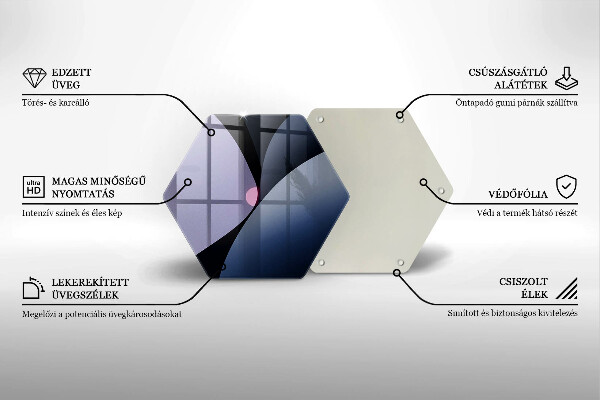 Cache plaque de cuisson Formes abstraites