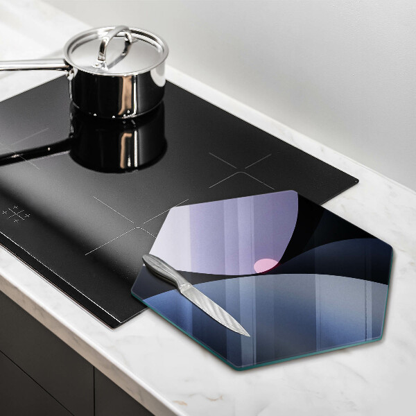 Cache plaque de cuisson Formes abstraites