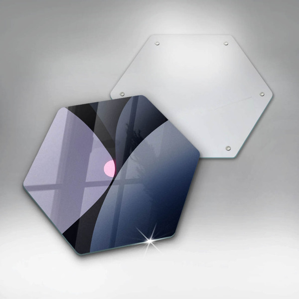 Cache plaque de cuisson Formes abstraites