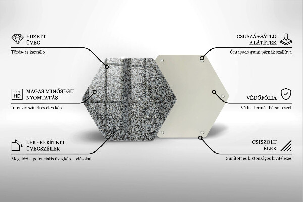 Cache plaque de cuisson Texture de pierre