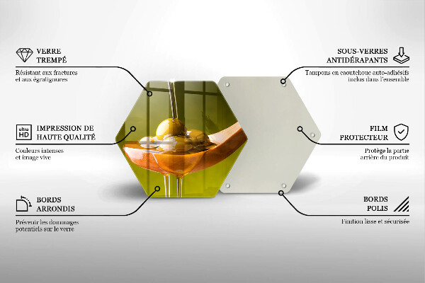 Cache plaque de cuisson Huile d'olive et olives