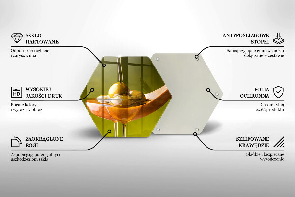 Cache plaque de cuisson Huile d'olive et olives