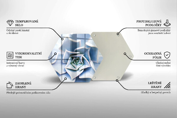 Cache plaque de cuisson Plante à fleurs