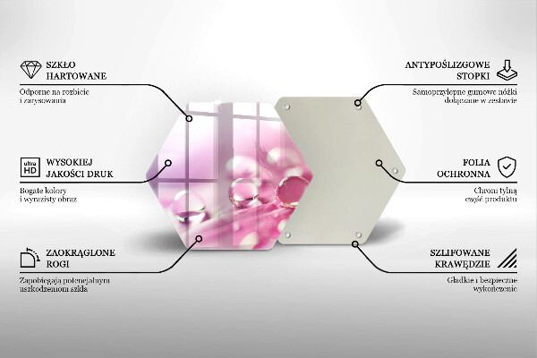 Cache plaque de cuisson Pétales de fleurs de rosée