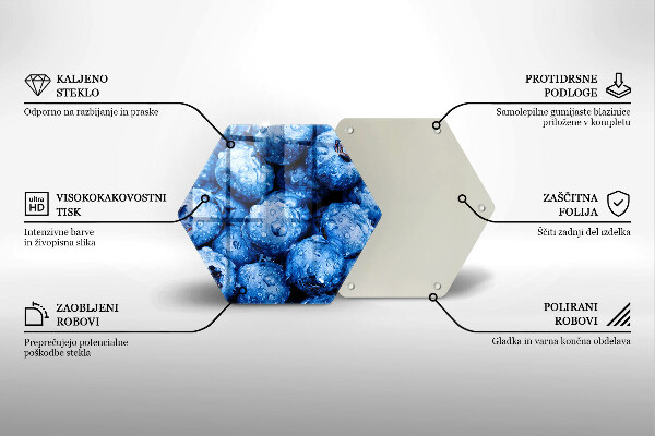 Cache plaque de cuisson Myrtilles juteuses