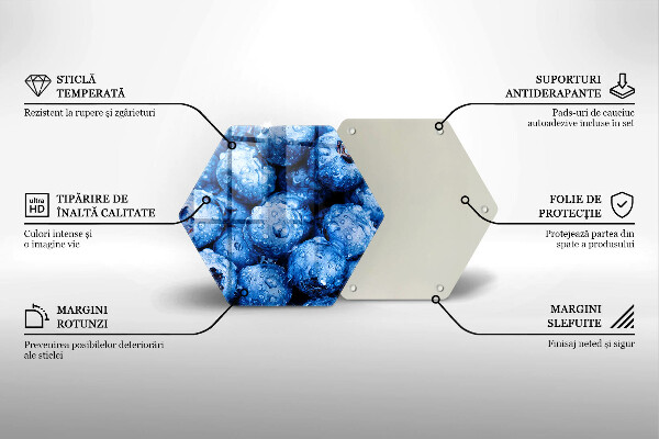 Cache plaque de cuisson Myrtilles juteuses