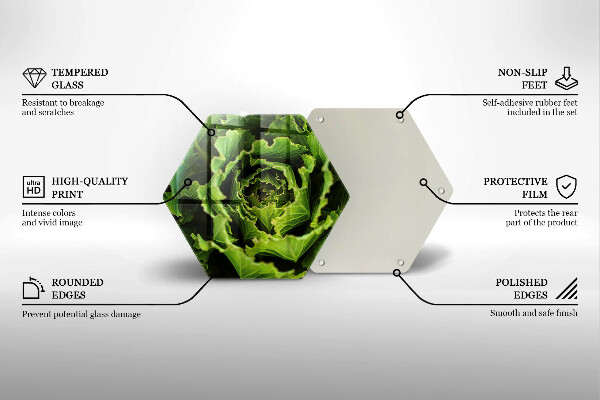 Cache plaque de cuisson Manger des feuilles de laitue