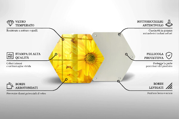 Cache plaque de cuisson Pétales de fleur