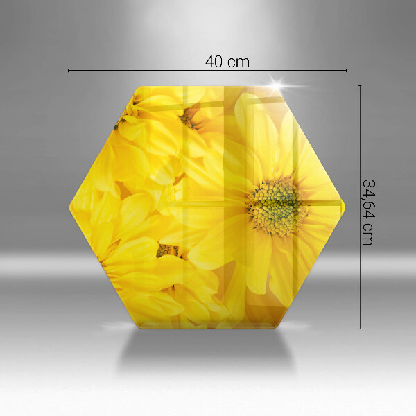 Cache plaque de cuisson Pétales de fleur