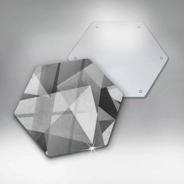 Cache plaque de cuisson Abstraction concrète et nette