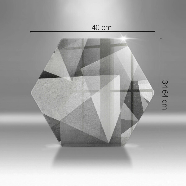 Cache plaque de cuisson Abstraction concrète et nette