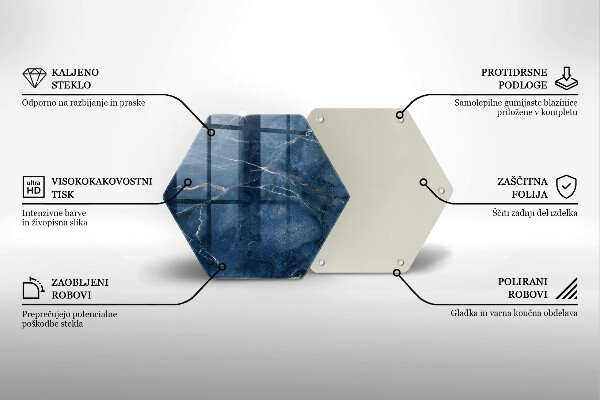 Cache plaque de cuisson Texture de pierre de marbre