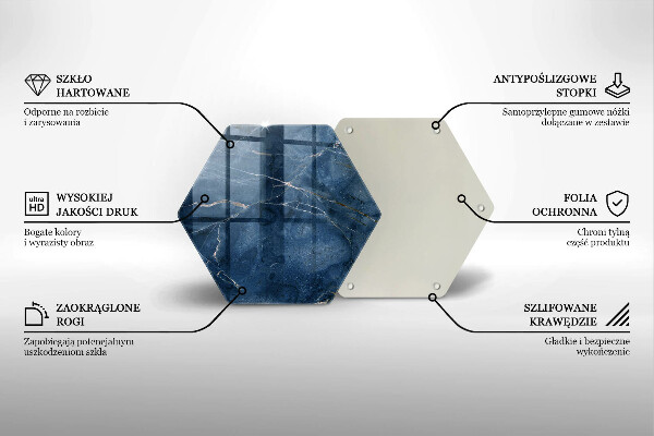 Cache plaque de cuisson Texture de pierre de marbre