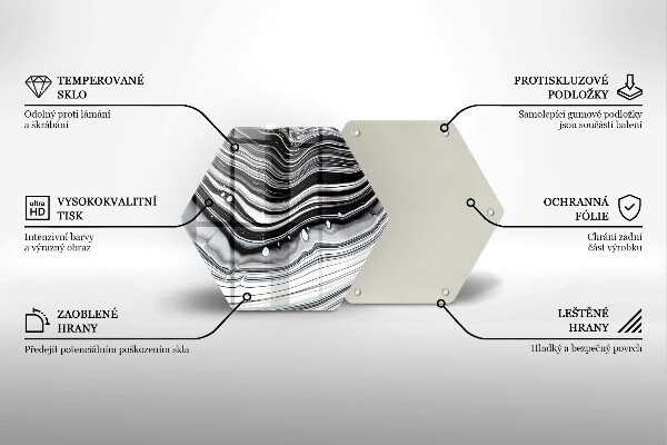 Protection plaque induction Abstraction d'encre