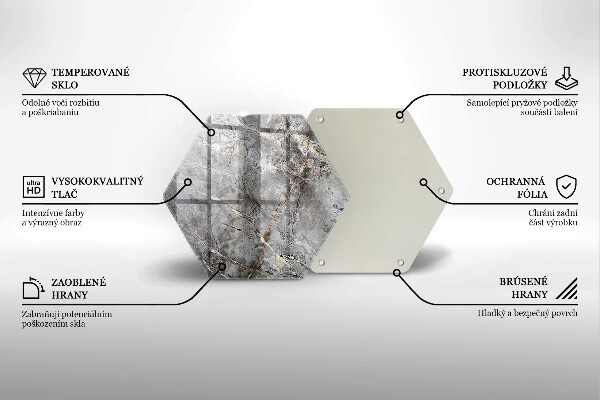 Protection plaque induction Texture de pierre