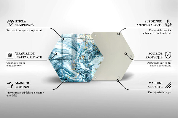 Protection plaque induction Structure avec de l'or